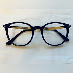 Armani Exchange Classic Black Eyewear